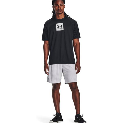 Bluzë sportive Under Armour UA Tech Logo Graphic, performancë, e zezë gri