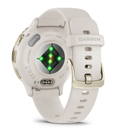 Smartwatch Garmin Venu 3S, AMOLED, 8GB, Ivory Soft Gold
