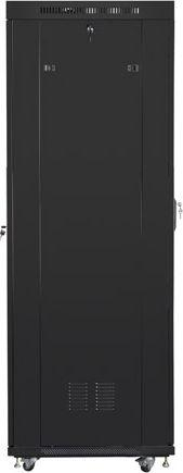 Kasafortë rrjeti Lanberg Standing Cabinet 19" FF01-8842-12BL, 42U, 800x800 mm, e zezë