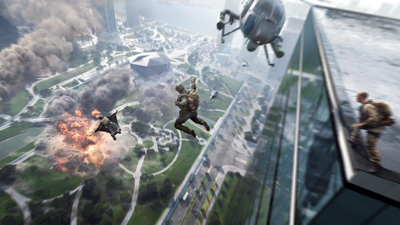 Lojë Xbox Battlefield 2042, Xbox Series X, aksion multiplayer