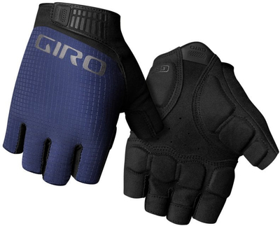 Doreza biçiklete Giro Bravo II Gel, xhel 3 mm, mbyllje me shirit, të zeza