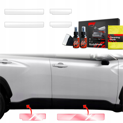 Folie mbrojtëse pragësh GrizzGlass BodyShield, Toyota Corolla Cross 2022-2025, transparente
