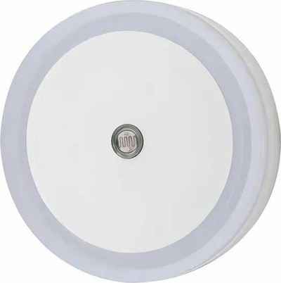 Lampë nate ZD104 LED, me sensor nate, 1W, e bardhë