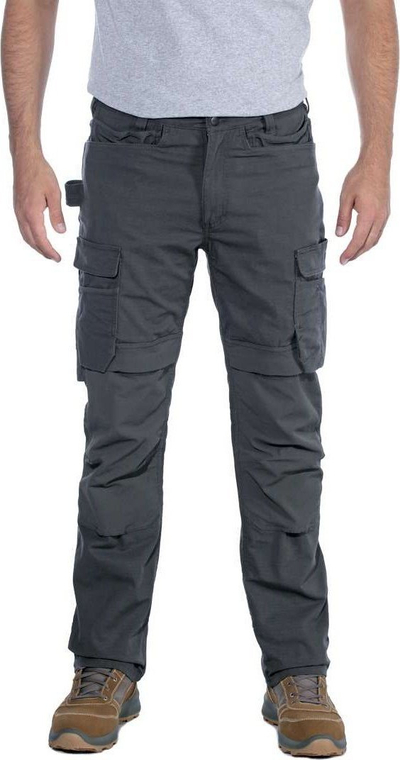 Pantallona pune Carhartt Full Multi Pocket Cargo, Relaxed Fit, W36 L32, gri e errët