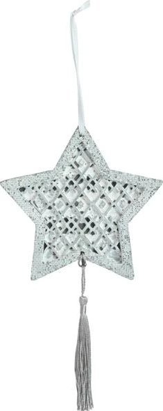 Zbukurim Krishtlindjesh MFP Concrete Star 8886131, në formë ylli, beton dekorativ, gri