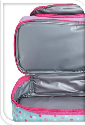 Çantë termike për kalamajtë Kids Cooler Lunch Bag, 26x16x16.5cm, shumëngjyrëshe