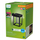 Llampë muri diellore Philips CAMILLSQUARE CLEAR, LED 1.4W 250 lm, sensor lëvizjeje, IP44, e zezë