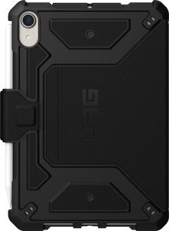 Mbulesë tablet UAG Metropolis, për iPad mini 6, me stendë, e zezë