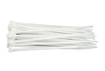 Kapëse kabllosh Top Tools 44E952, 2.5x200mm, set 100 copë, të bardha