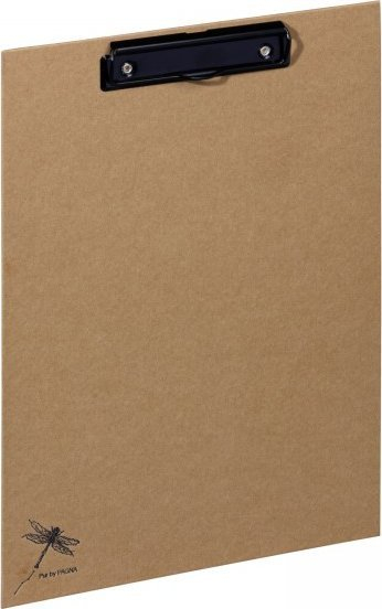 Clipboard Pagna Pure Strong, A4, me mbështjellës letre kraft, kafe