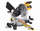 Sharrë prerëse për kënde Powerplus Mitre Saw With Slide, 2100W, teh 254mm, gri
