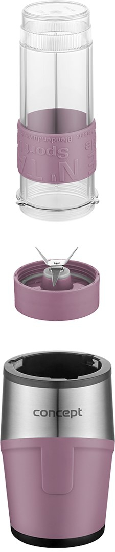 Blenderi Concept Solution SM3483, 500W, 0.57L, Dusty Rose
