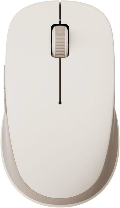 Maus Xiaomi Dual-mode Wireless Mouse 2, 2.4GHz, Bluetooth, i bardhë