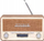 Radio Denver DAB-18LW, DAB+/FM, Bluetooth, kafe me të bardhë