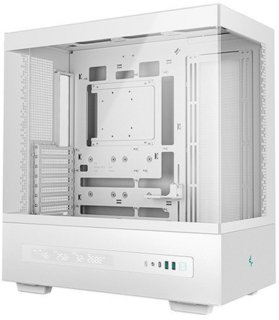 Kuti kompjuteri DeepCool CH690 Tower, ATX, ekran dixhital, e bardhë