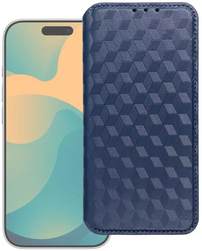 Maskë me kapak krainaGSM Cubic Book, Redmi Note 15 Pro 5G, e kaltër