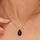 Qafore për femra Brosway Tear Drop Mystery Black Fancy FMB121, e zezë