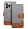 Këllëf libri jeans për telefon Samsung Galaxy A35 5G, me kapëse, blu