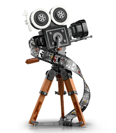 Set LEGO Walt Disney Tribute Camera, koleksionues, për ekspozim, shumëngjyrësh