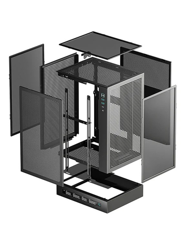 Set aksesorësh montimi DeepCool CH170 DIGITAL, vida dhe lidhëse kabllosh, i bardhë