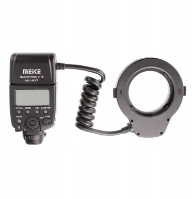 Blic unazor Meike MK14 EXT за Nikon, i-TTL, дневна светлина