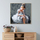 Pikturë muri Onnanoko 82x4,5x82Hcm (HM4568), zezë