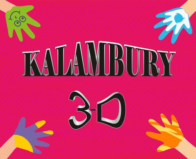 Lojë tavoline Abino Kalambury 3D, për familje, shumëngjyrëshe