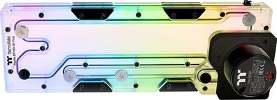 Pompë uji për PC Thermaltake Pacific DP100 D5 Plus, distro plate, RGB, transparente