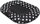 Shtrat për qen Hobbydog Pontoon Bed Prestige L, formë ponton, i zi me shenja putrash
