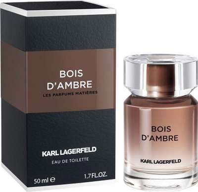 Parfum Karl Lagerfeld Bois D'Ambre Eau de Toilette, 50ml, për burra