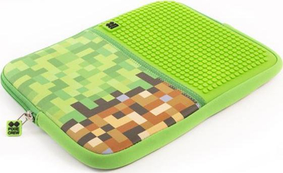 Çantë tableti Pixie Crew XL Pouch PXT-08-95, neopren, me piksele, e gjelbër