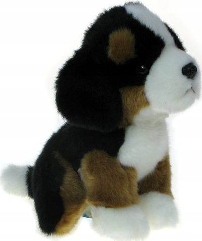 Lodër plushe Dubi Bernese Dog, 19cm, shumëngjyrëshe