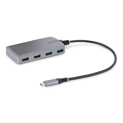 USB центар Startech, 4 порти, USB-C, 5Gbps, сребрен
