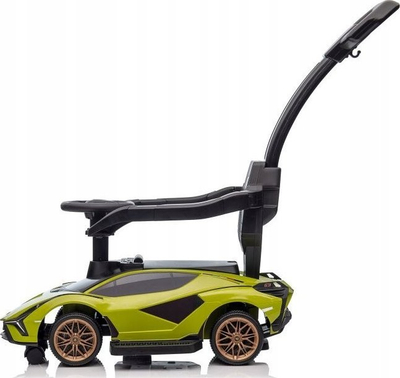 Makine lodër ride-on Lamborghini QLS-996T me shtytëse, për kalamaj 1+, jeshile