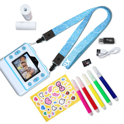 Kamerë fotografike për fëmijë XBLITZ Flash Blue, printer termik, 16GB, blu