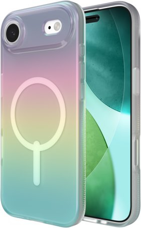 Kllëf telefoni Zagg Milan Snap për iPhone 17 Pro, kompatibël me MagSafe, shumëngjyrësh iridescent