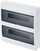 Kuti shpërndarëse Elektro-Plast Elegant 2407-01, 2x18 module, IP40, e bardhë
