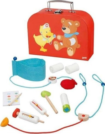 Kuti doktori për fëmijë Goki, set lojrash, 25 x 8 cm