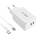Karikues rrjeti Tech-Protect NC45W-GAN, 45W, 2x USB-C PD, i bardhë