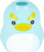 Lodër kaleidoskop MEGA CREATIVE Penguin 499233, 5 cm, për fëmijë, shumëngjyrëshe