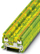 Klemë tokëzimi Phoenix Contact PT 1.5/S-PE, 0.14-1.5 mm², push-in, verdhë jeshile
