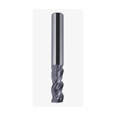 Freza cilindrike FANAR VHM X-MILL 345, diametër 5 mm, 3 tehe, gri