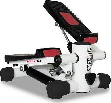 Mini stepper 4Ever Fit Step-up, deri 100 kg, për ushtrime kardio, gri