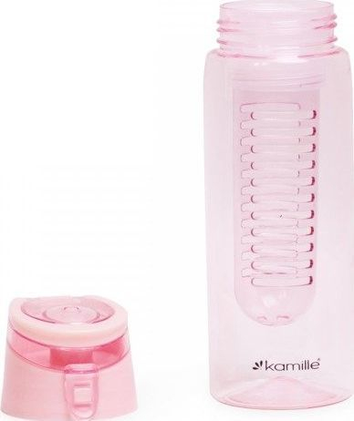 Шише Camomile со филтер, 660 ml, розова