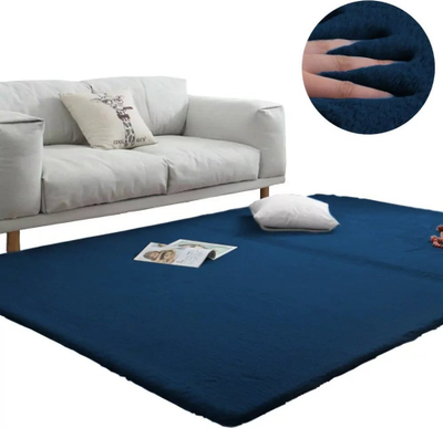 Tepih Strado Room Rabbit, 200x300 cm, shaggy, blu navy