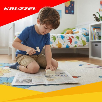 Set gërmimi dinosaurusësh Kruzzel 5 in 1, fosile për fëmijë, model 26771