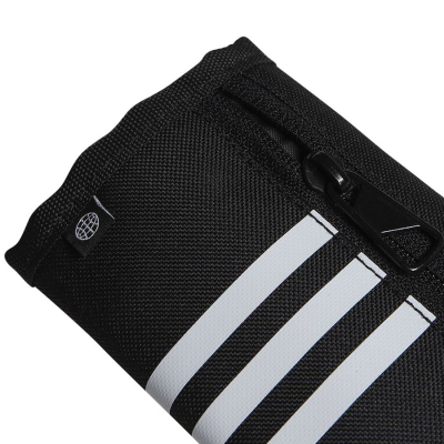Portofol adidas Essential Training HT4750, poliester i ricikluar, 13 x 8.5 cm, i zi