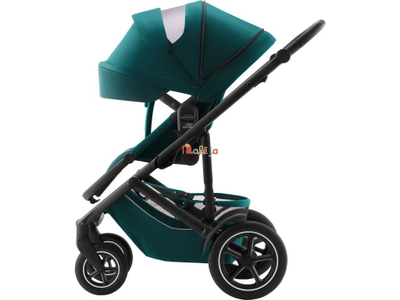 Karrocë sportive BRITAX Smile 5Z, me rrota gome, ngjyra Atlantic Green