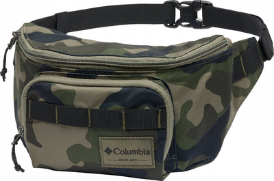 Çantë beli Columbia Zigzag 1890911398, me rrip të rregullueshëm, jeshile dhe kafe