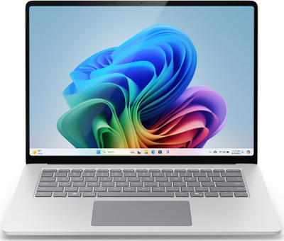 Laptop Microsoft Surface, Snapdragon X Elite, 15", 16GB 256GB, Platinum